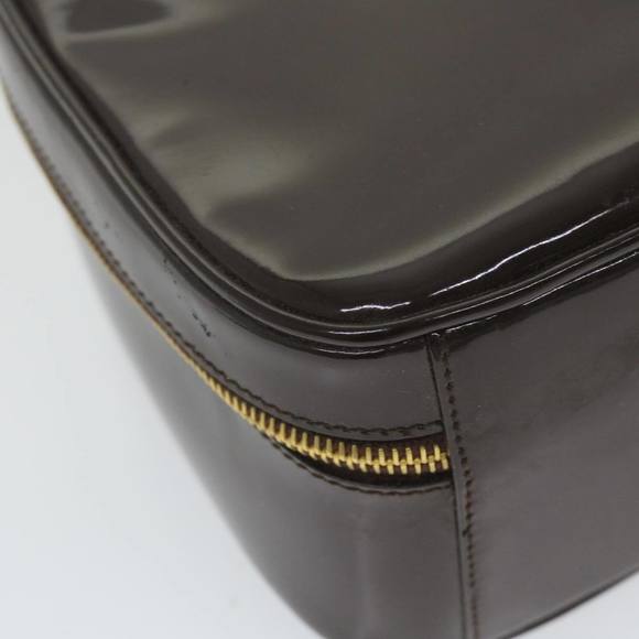 GUCCI Hand Bag Enamel 2way Brown 001 270 0323 Auth 59717 - Picture 15 of 16